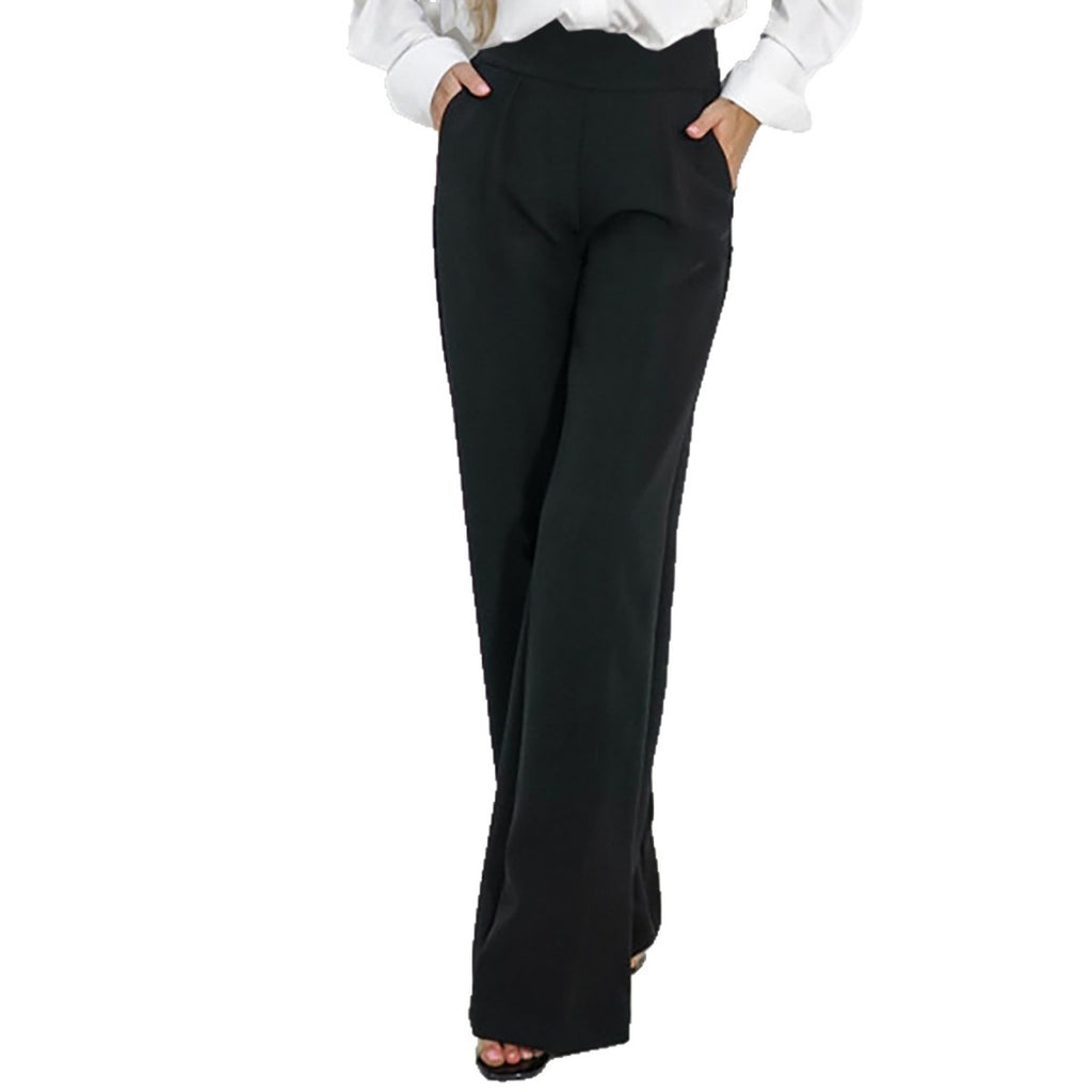 Elegant High-Waist Straight-Leg Women’s Trousers