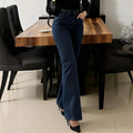 Women’s Stretch Denim Jeans – Casual Straight Fit