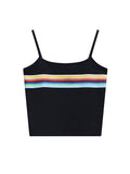 Women’s Sky Blue Crop Top – Soft Casual Summer T-Shirt