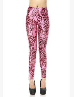 Printed Yoga Leggings for Women – Slim Fit Tie Dye Fitness Pants