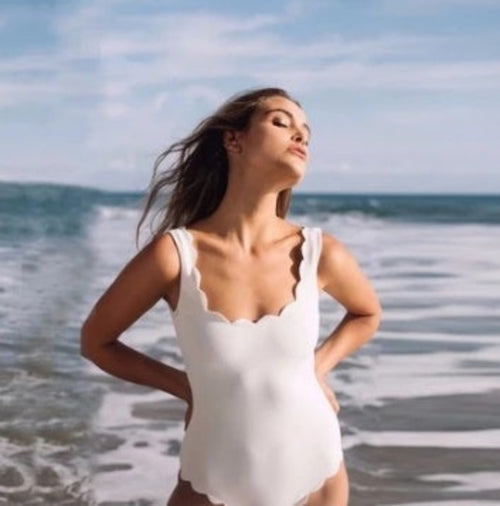 Black One-Piece Swimsuit – Triangle Cut Women’s Swimwear