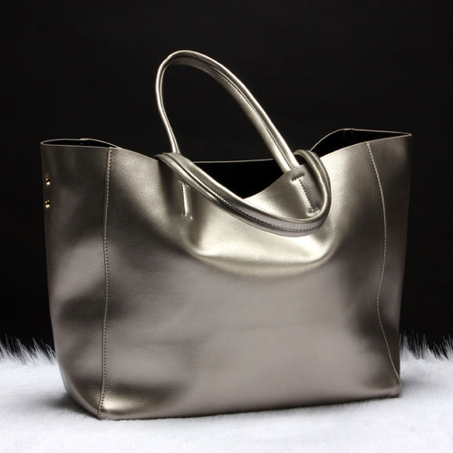 Genuine Leather Women's Shoulder Bag – Elegant Handbag for Work, Party & Daily Use