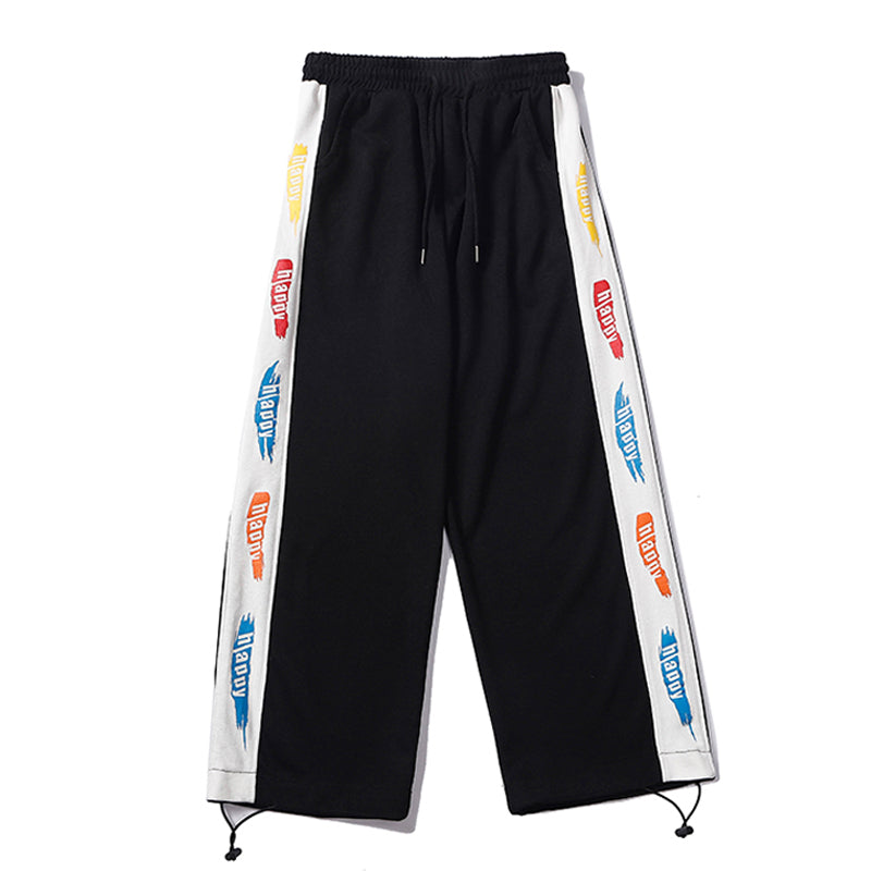 Unisex Drawstring Cotton Trousers – Loose Fit Summer Pants