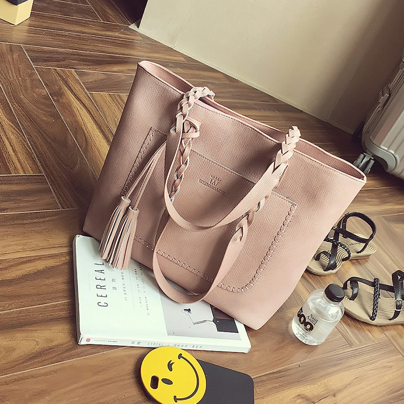 Women’s Tote Shoulder Bag – Casual Square Handbag