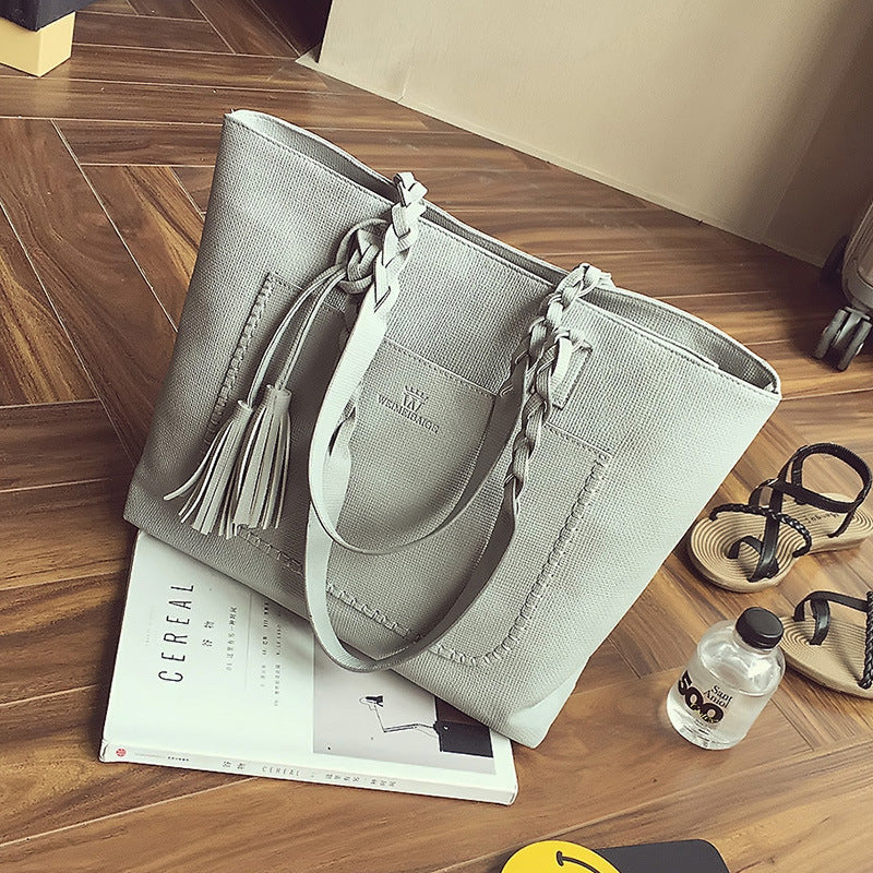 Women’s Tote Shoulder Bag – Casual Square Handbag