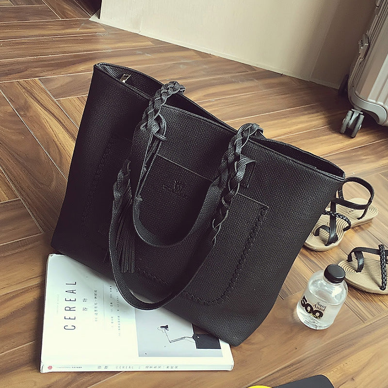 Women’s Tote Shoulder Bag – Casual Square Handbag