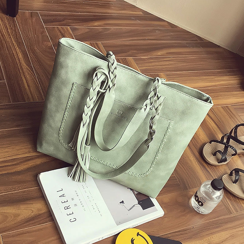 Women’s Tote Shoulder Bag – Casual Square Handbag