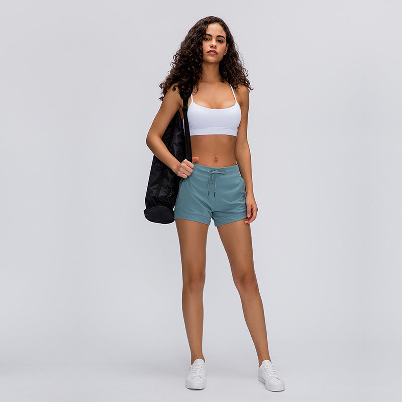 Women’s Cotton Sports Shorts – Lightweight Casual Activewear