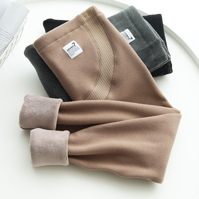 Maternity Leggings for Women – Warm Cotton Stretch Pregnancy Pants