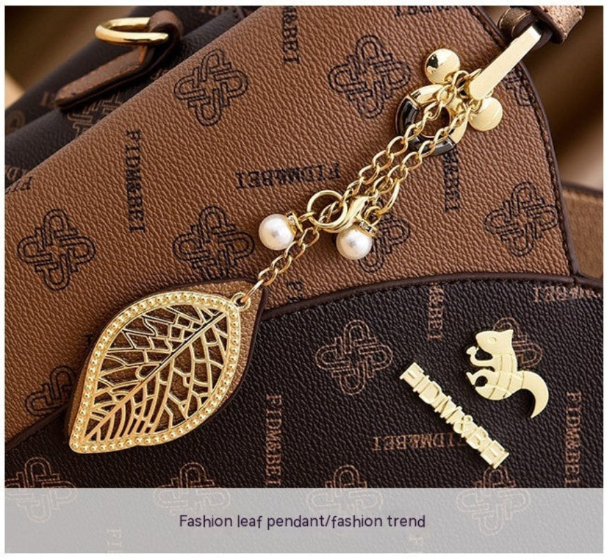 Women’s Crossbody Shoulder Bag – Elegant Printed Street Style Handbag