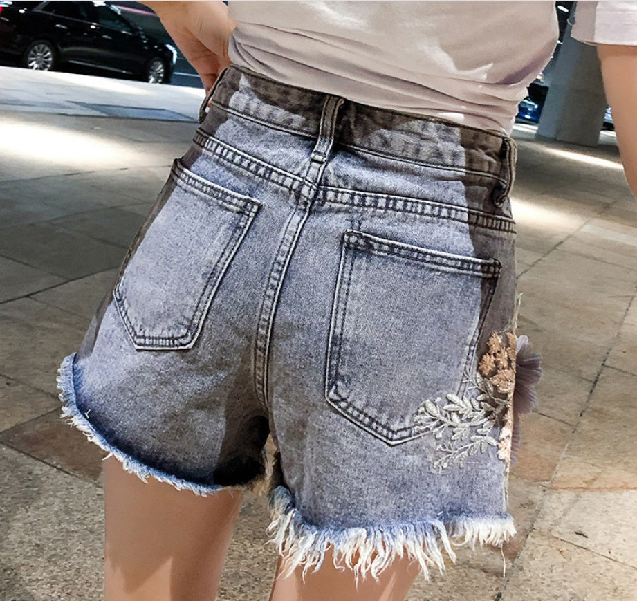 Women’s Denim Shorts – Casual Stylish Summer Jean Shorts