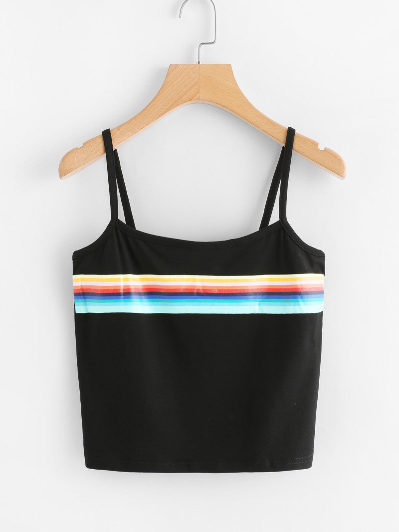Women’s Sky Blue Crop Top – Soft Casual Summer T-Shirt
