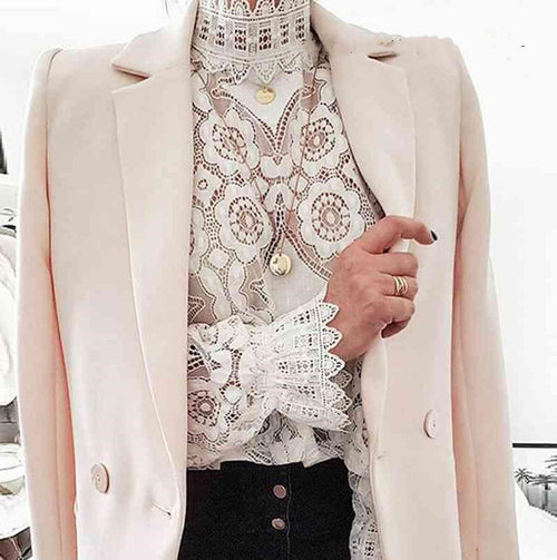 Baggy Long Sleeve Shirt – Cotton Linen Loose Fit