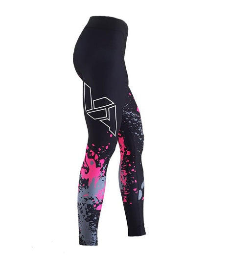 Printed Leggings for Women – Breathable Stretch Digital Print Pants
