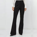Women’s Slim Fit Suit Pants – Black Casual Street Style Trousers