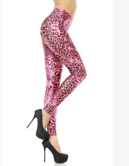 Printed Yoga Leggings for Women – Slim Fit Tie Dye Fitness Pants