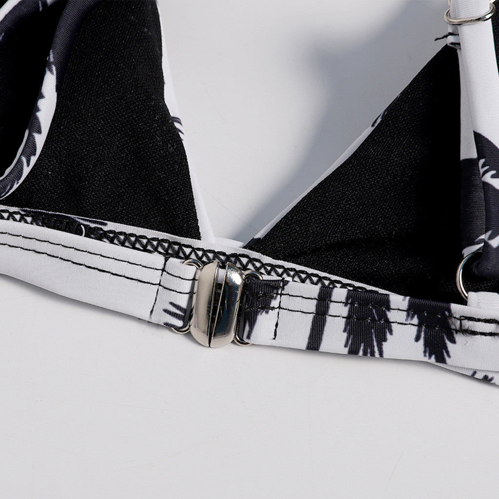 Sexy Strapless Backless Swimsuit – Women’s Padded Wireless Nylon One-Piece Swimwear