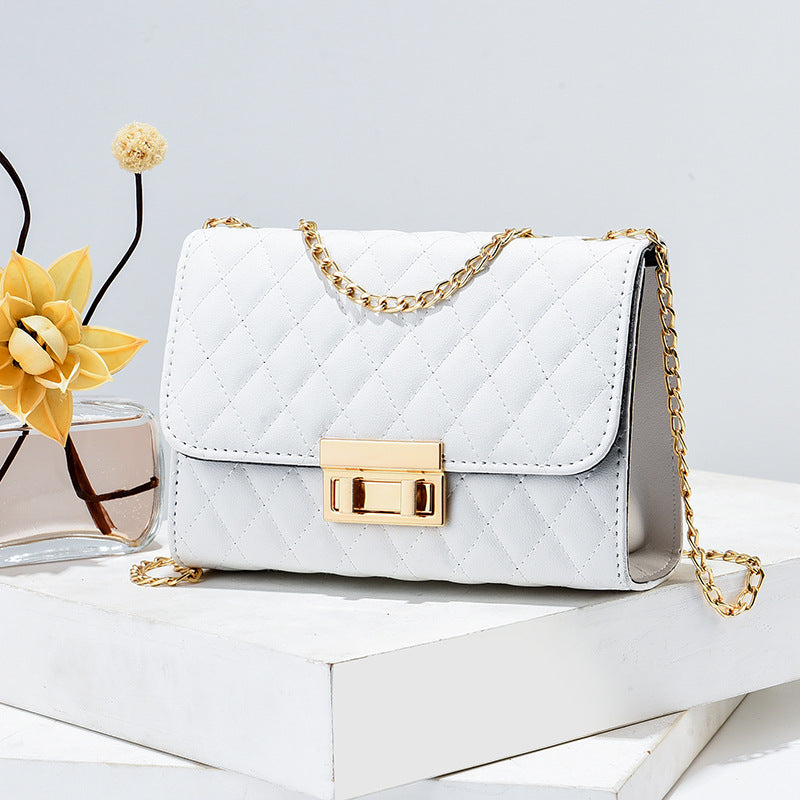 Women’s Vintage Mini Crossbody Bag | Chain Square Handbag