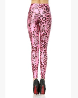 Printed Yoga Leggings for Women – Slim Fit Tie Dye Fitness Pants