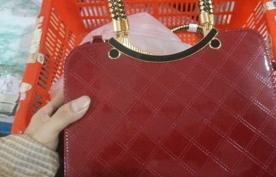 Women’s Quilted Shoulder Bag | PU Leather Messenger Bag