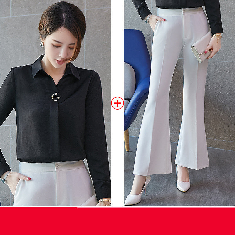 Women’s Shirt & Suit Set | Office Commuter Outfit