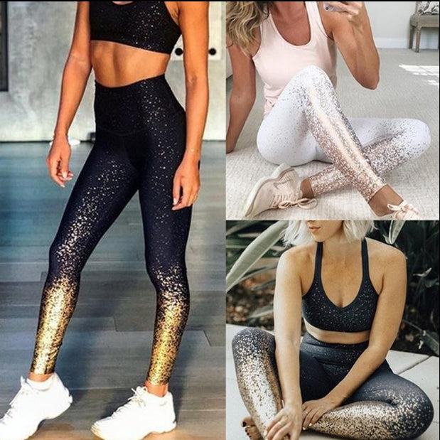 High Waist Scrunch Fitness Leggings for Women – Stretchy Sports Workout Pants