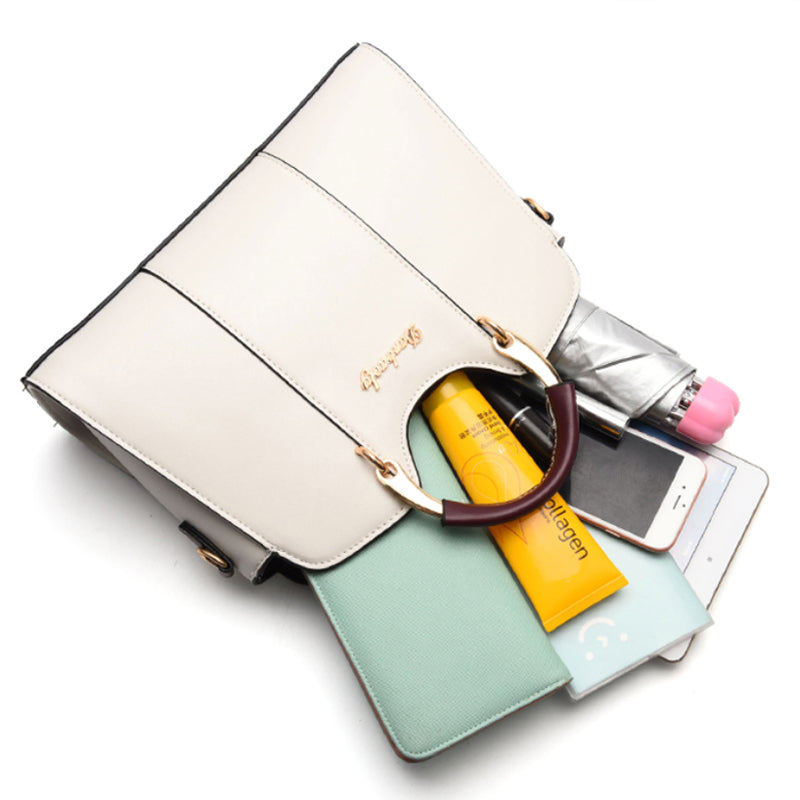 Women’s Designer Shoulder Bag | PU Leather Handbag