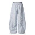 Women’s Cropped Bootcut Pants – Casual Striped Style