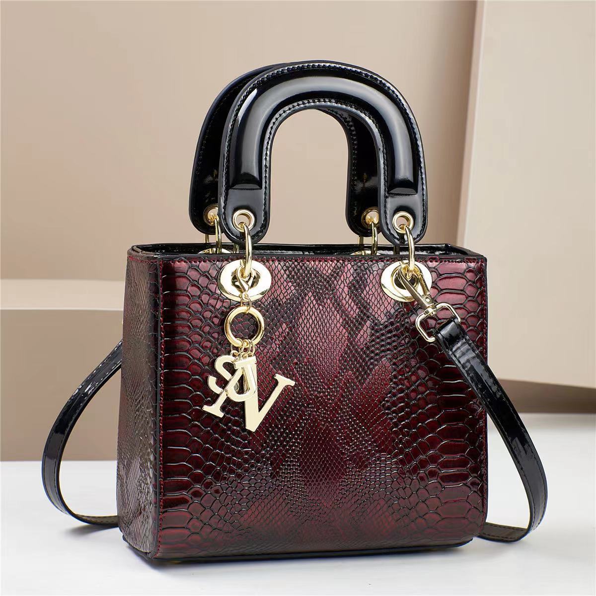Women’s PU Leather Shoulder Bag – Stylish Messenger Handbag