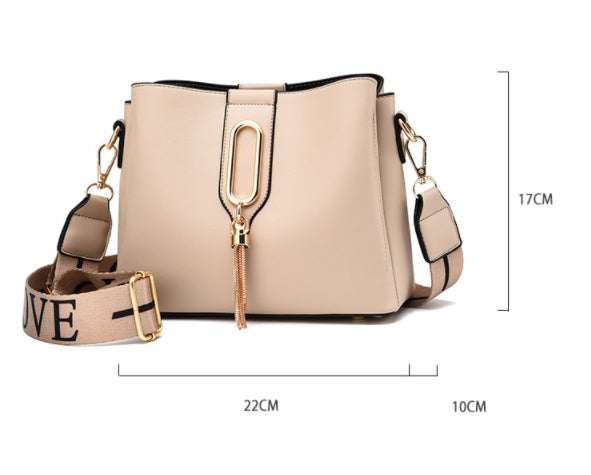 Women’s Small Shoulder Bag | PU Messenger Handbag