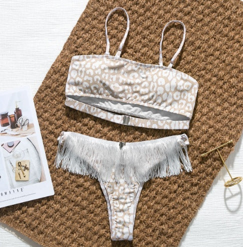 Women’s Minimalist Bikini Set – Lightweight Nylon Two-Piece Swimwear
