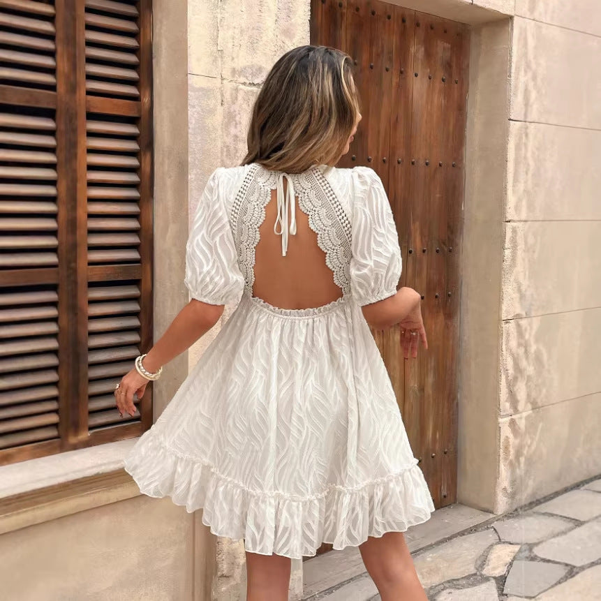 Women’s Pleated Lantern Sleeve Maxi Dress – Slim Fit Hooded Elegant Dress