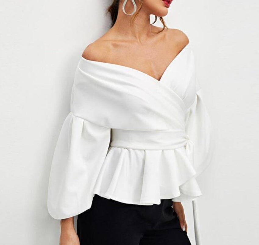 Women’s Bowknot Sleeveless Shirt | Elegant Office Top