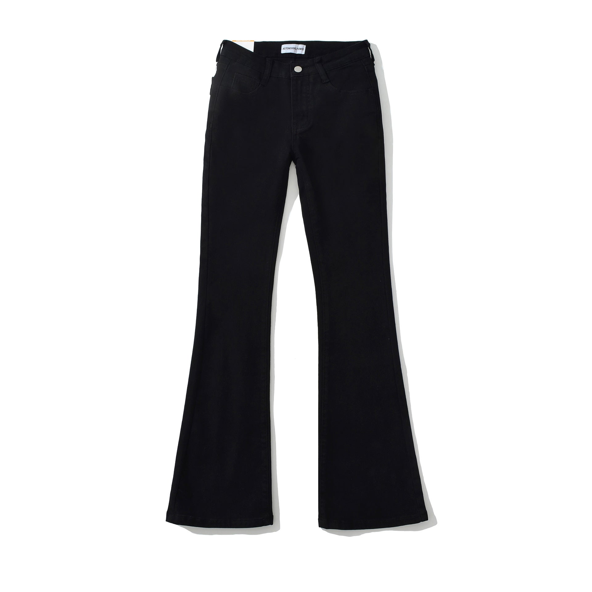 Women’s Slim-Fit Flared Jeans – Stretch Bootcut Denim Pants for Elegant Everyday Style