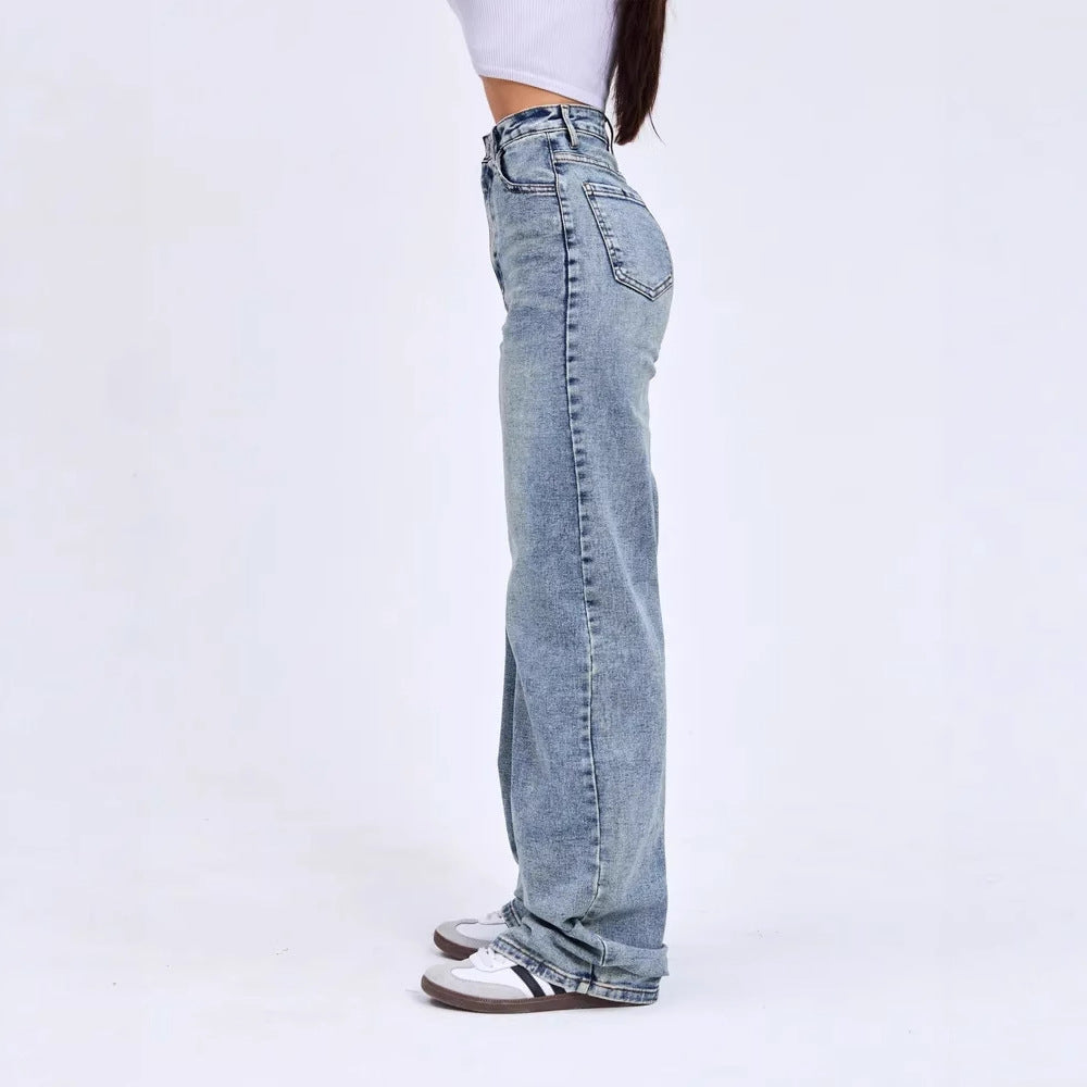 Women’s Blue Denim Jeans – Relaxed Commuter Style