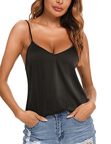 Women’s Casual Camisole Tank Top – Solid Color