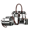 Women’s Plaid Handbag – Crossbody Shoulder Bag
