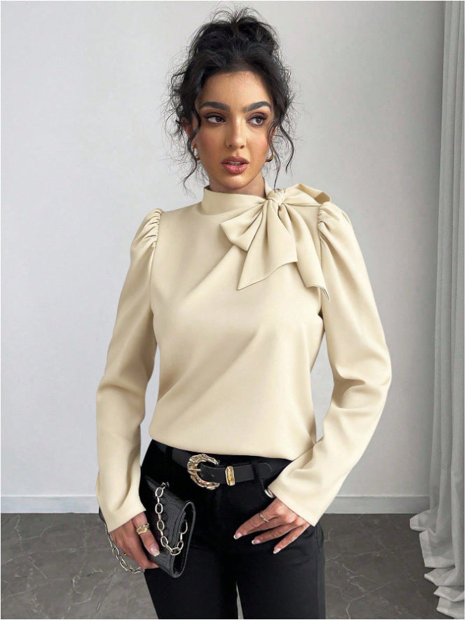 Women’s Long Sleeve Shirt – Casual Autumn Winter Top