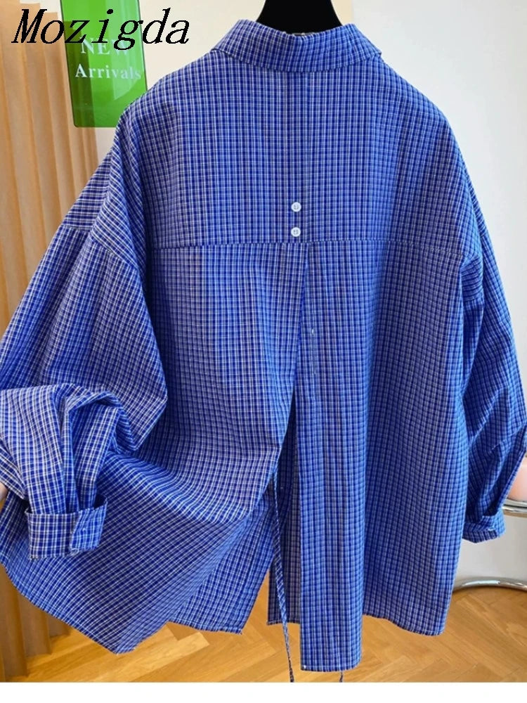 Women’s Striped Slim Blouse | Long Sleeve Button Shirt