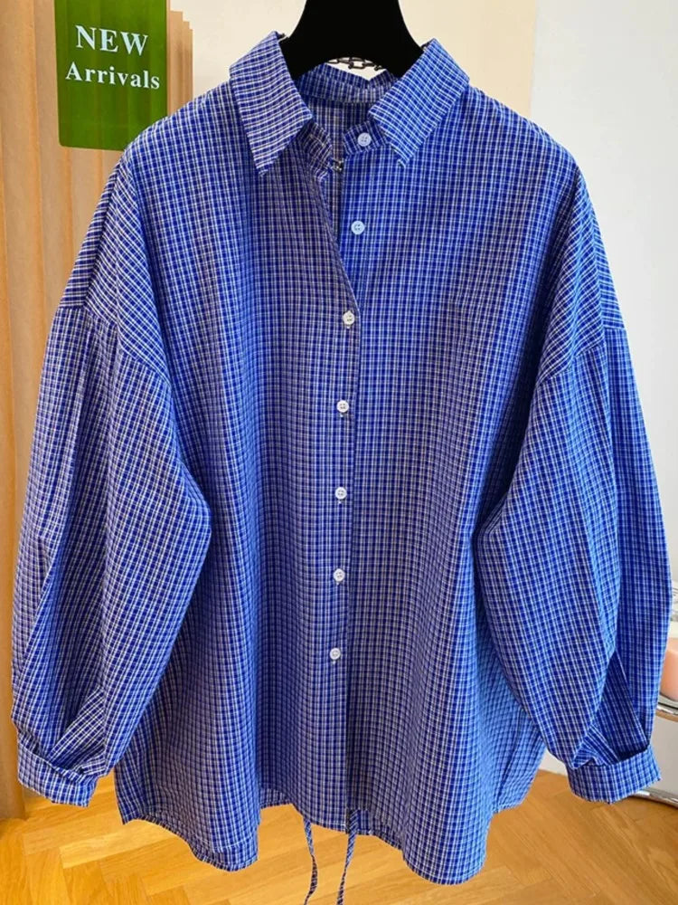 Women’s Striped Slim Blouse | Long Sleeve Button Shirt