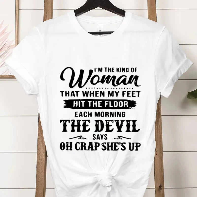 I Am That Kind of Woman” Graphic T-Shirt | Casual Statement Tee for Women