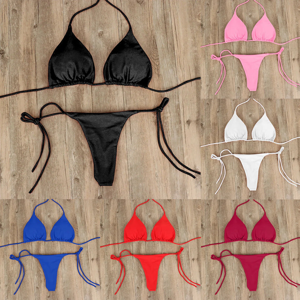 Printed Bikini Set – Women’s Two-Piece Summer Swimwear