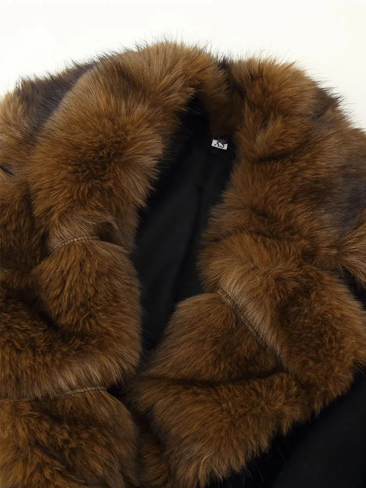 Elegant Black Women’s Winter Coat | Belted Slim Fit Office Jacket