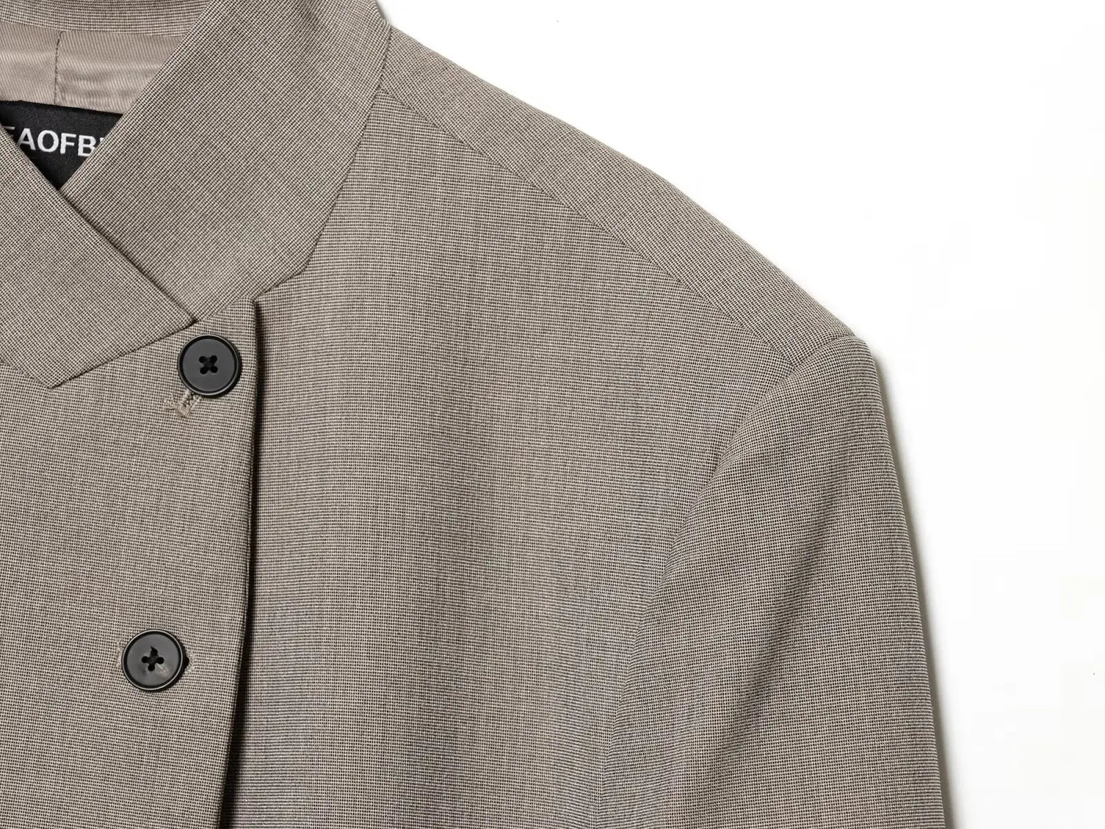 Elegant Women’s Spring Blazer 2026 | Casual Solid Travel Jacket with Stand Collar