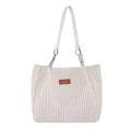Women’s Corduroy Tote Bag | Large Capacity Shoulder Bag