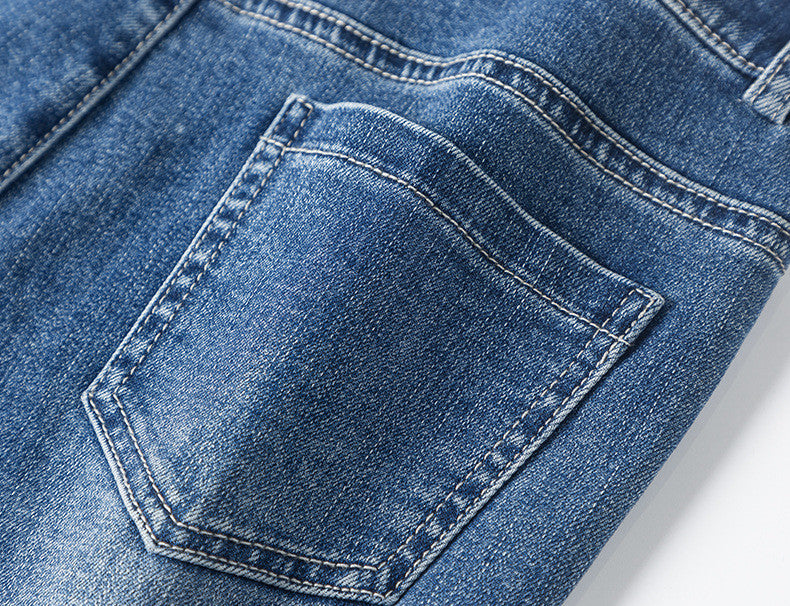 Women’s High-Waist Micro Flared Jeans – Stretch Denim