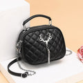 Women’s Large Capacity Shoulder Bag – Chain Strap PU Handbag