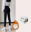 Women’s Fleece-Lined Leggings – Warm Slim Fit Winter Pants