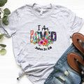 Christian Bible Quote T-Shirt – Casual Short Sleeve Round Neck