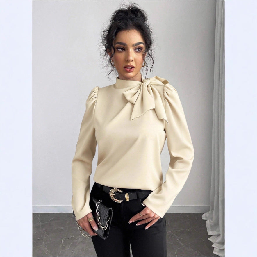 Women’s Long Sleeve Shirt – Casual Autumn Winter Top